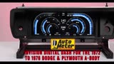 Autometer Invision Digital Dash Plymoth Abody 7009