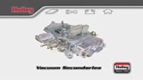 Adjust Holley Carburetor Vacuum Secondary Springs 
