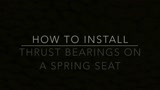 How to Install thurst bearings - DIY