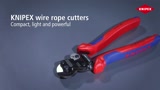 KNIPEX Wire Rope Cutter - 95 62 160