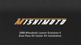 Lancer Direct Fit Oil Cooler Kit Installation