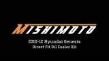 The Mishimoto Hyundai Genesis Direct Fit Oil Coole