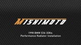 Mishimoto BMW E36 328is Radiator Install
