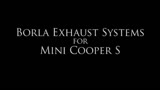 Mini Cooper Exhaust System-S-TypevsTouringvsStock