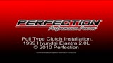 1999 Hyundai Elantra 2.0L Clutch Installation