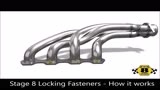 How Stage 8 Locking Fasteners Work How Stage 8 Locking Fasteners Work