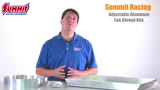 Summit Racing Adjustable Aluminum Fan Shroud Kits