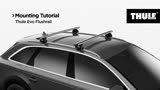 Thule Evo Flush Rail Mounting Tutorial