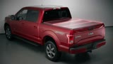 AlloyCover HardTri-FoldPickupTruckBedCoverUp-Close