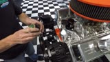 Heat shrink hose clamp install SBC